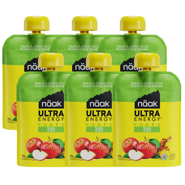 Naak - Ultra Energy Puree - Apple & Maple Syrup - Box of 6