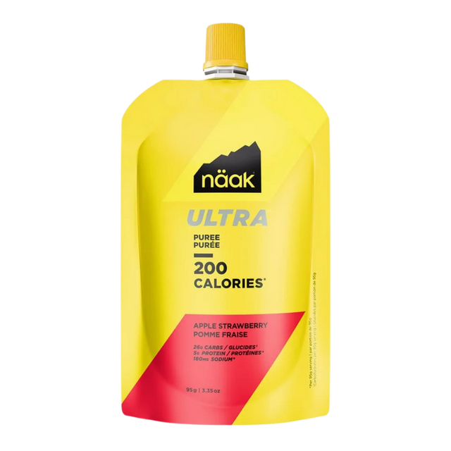 Näak Ultra Energy Puree Apple Strawberry 95g pouch