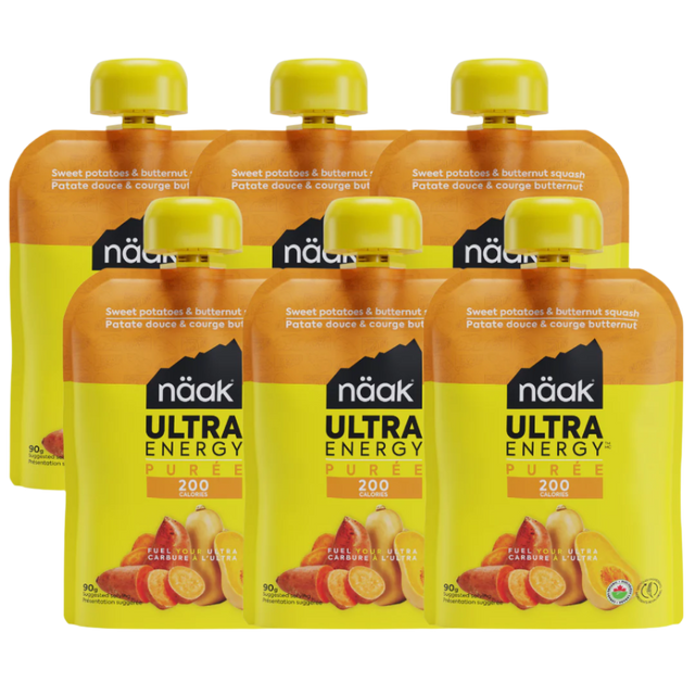 Naak - Ultra Energy Puree - Sweet Potatoes & Butternut Squash - 6 Pack