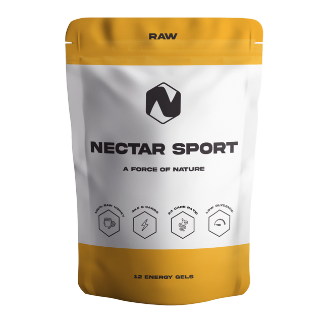 Nectar Sport - Energy Gel - Raw Honey (Pack of 12)