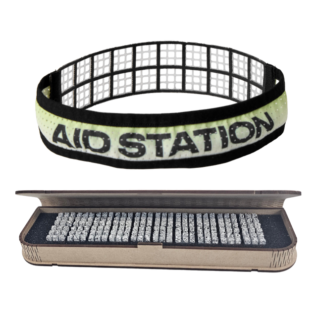 Omius - Aid Station Headband 20pc - White/Green