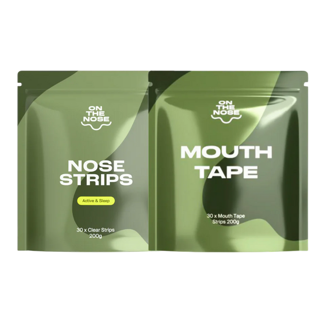Nose Strips & Sleep Mouth Tape Pack