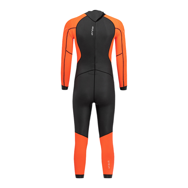 Orca - Vitalis Hi-Vis Openwater Wetsuit Men - Black (Back)