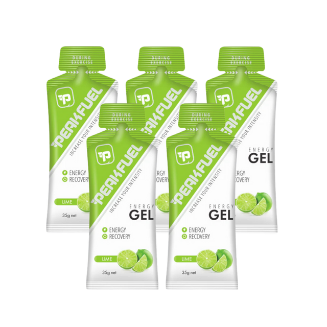 PeakFuel - Energy Gel - Lime - 5 Pack