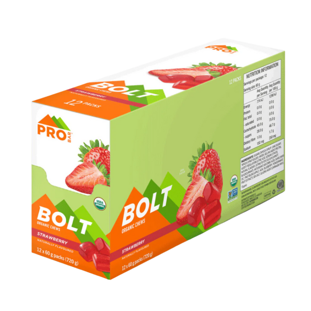 Probar - Bolt Energy Chews - Strawberry - Box of 12