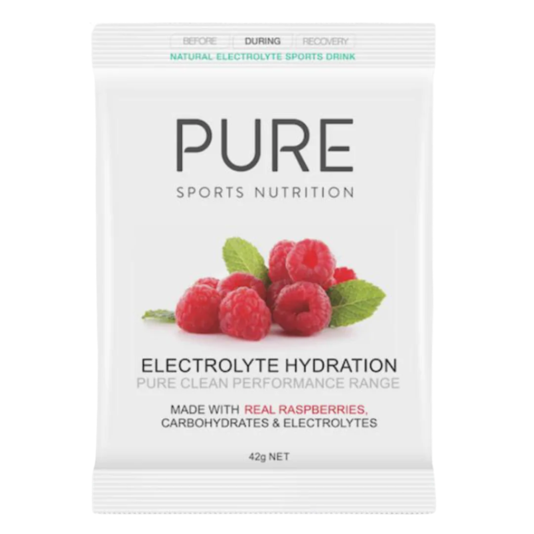 Pure Sports Nutrition - Electrolyte Hydration 42G Satchels - Raspberry