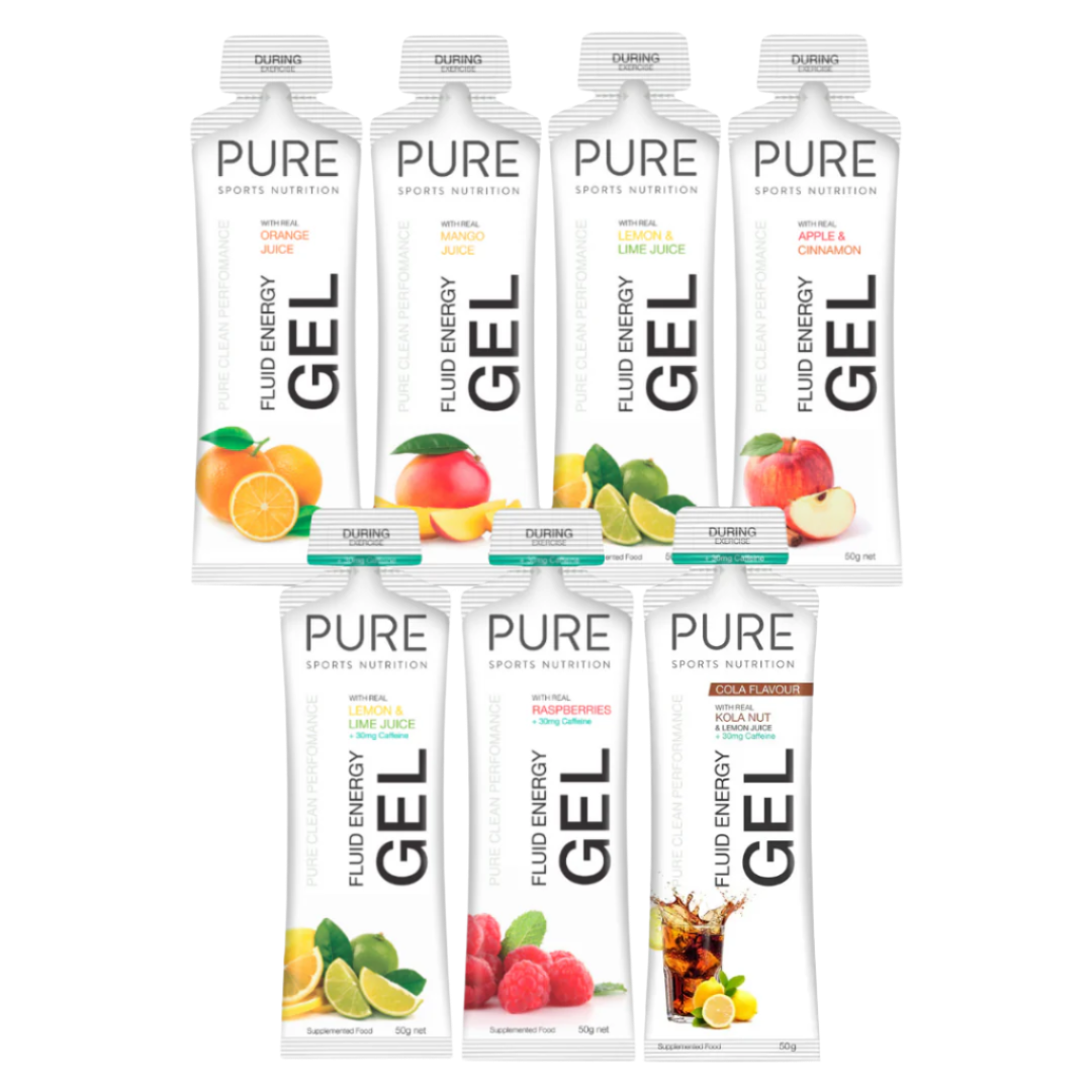 Pure Sports Nutrition - Fluid Energy Gel Variety Bundle