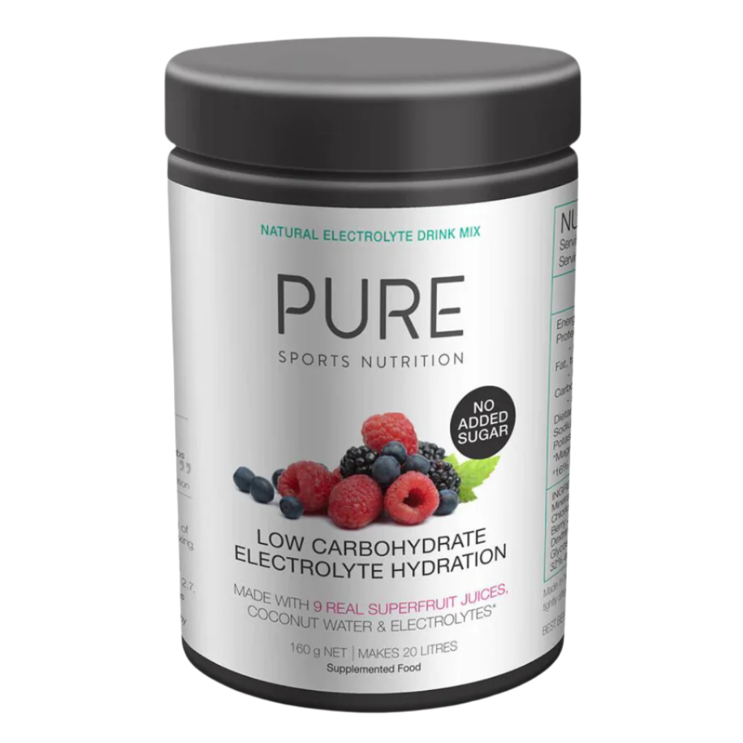 Pure Sport Nutrition - Electrolyte Hydration Low Carb - Superfruits