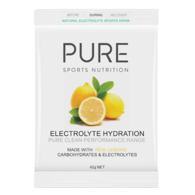 Pure Sports Nutrition - Electrolyte Hydration 42G Satchels - Lemon (42g)