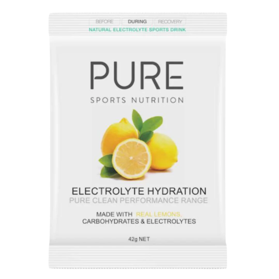 Pure Sports Nutrition - Electrolyte Hydration 42G Satchels - Lemon (42g)