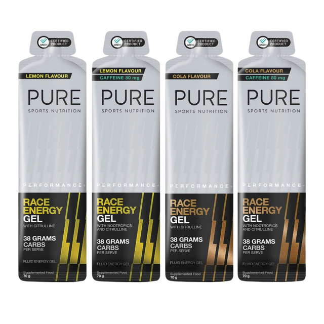 Pure Sports Nutrition - Race Energy Gel - Variety Pack