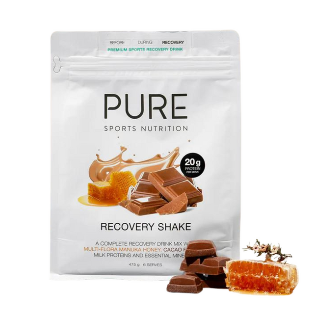 Pure Sports Nutrition - Recovery Shake Bag - Cacao & Honey (Lifestyle)