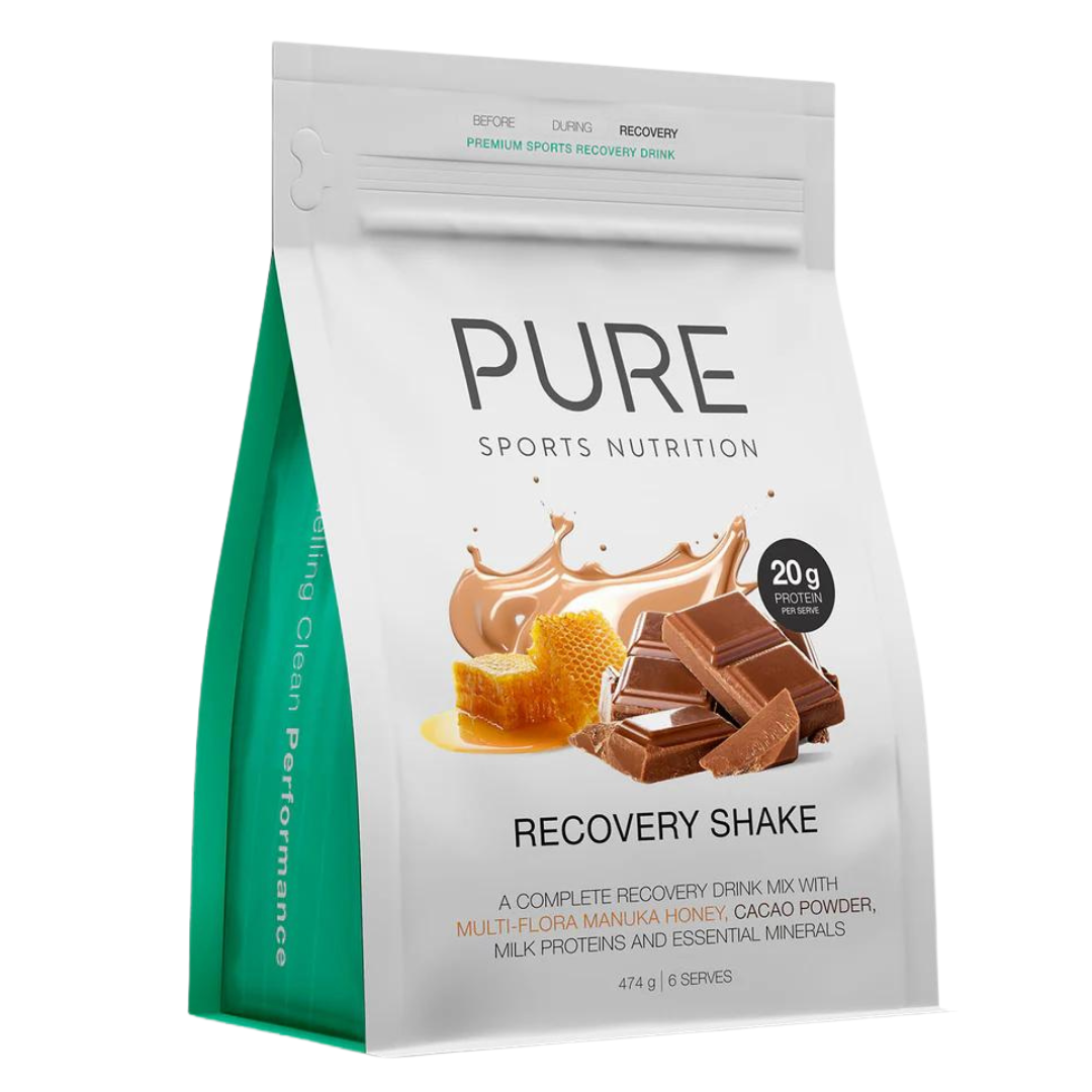 Pure Sports Nutrition - Recovery Shake Bag - Cacao & Honey (474g)