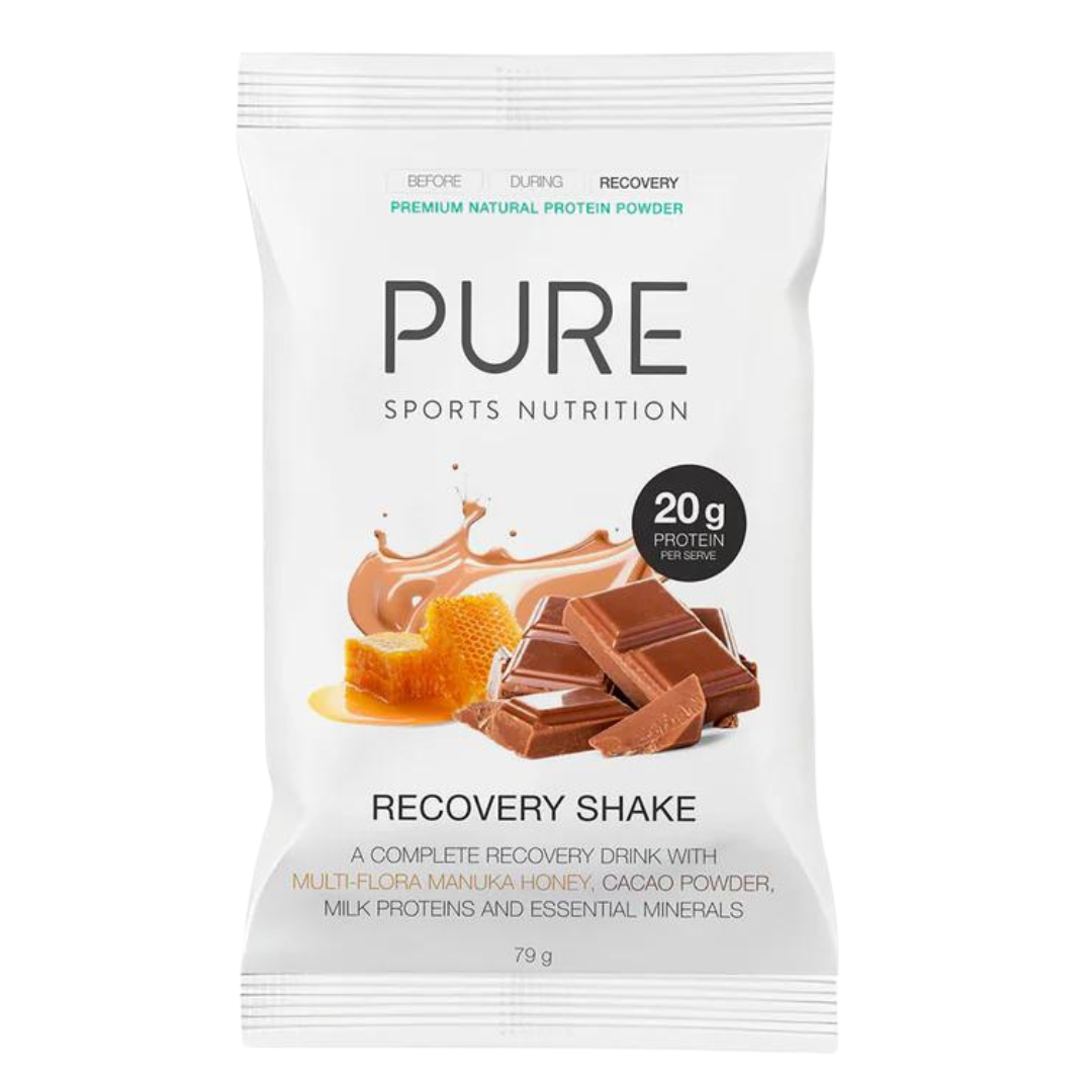 Pure Sports Nutrition - Recovery Shake Sachet - Cacao & Honey (79g)