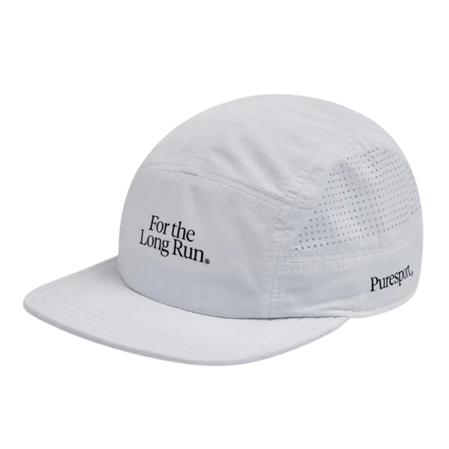 Puresport - For The Long Run Perforated Running Cap - White (Angle)
