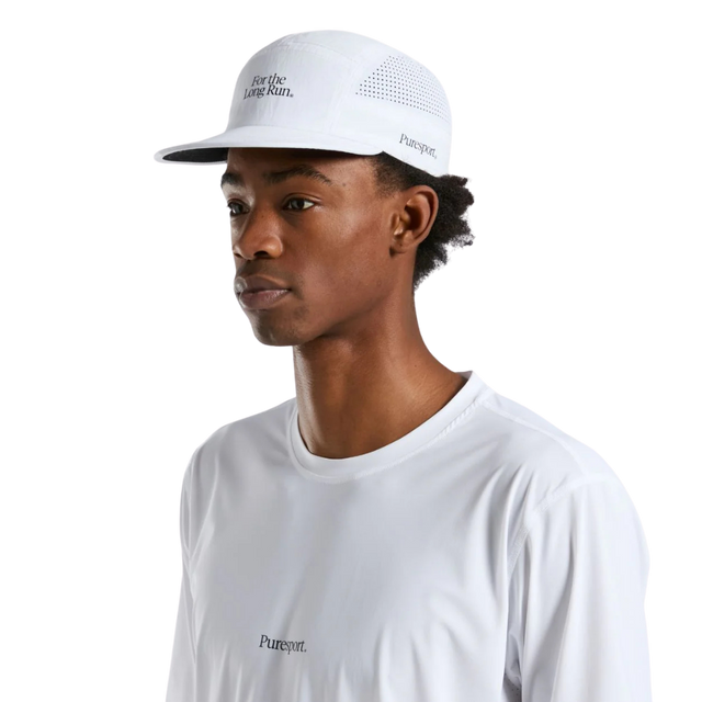 Puresport - For The Long Run Perforated Running Cap - White (Lifestyle)