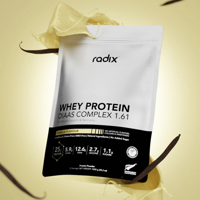 Radix Nutrition - Whey Protein DIAAS Complex™ 1.61 Bag - Vanilla (1kg)