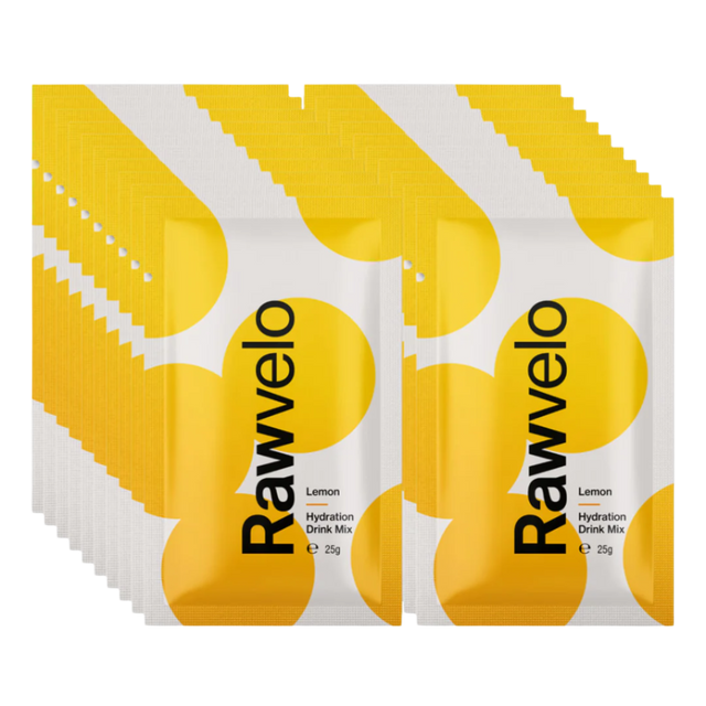 Rawvelo - Hydration Drink Mix Powder Sachet -  Lemon - Box of 20