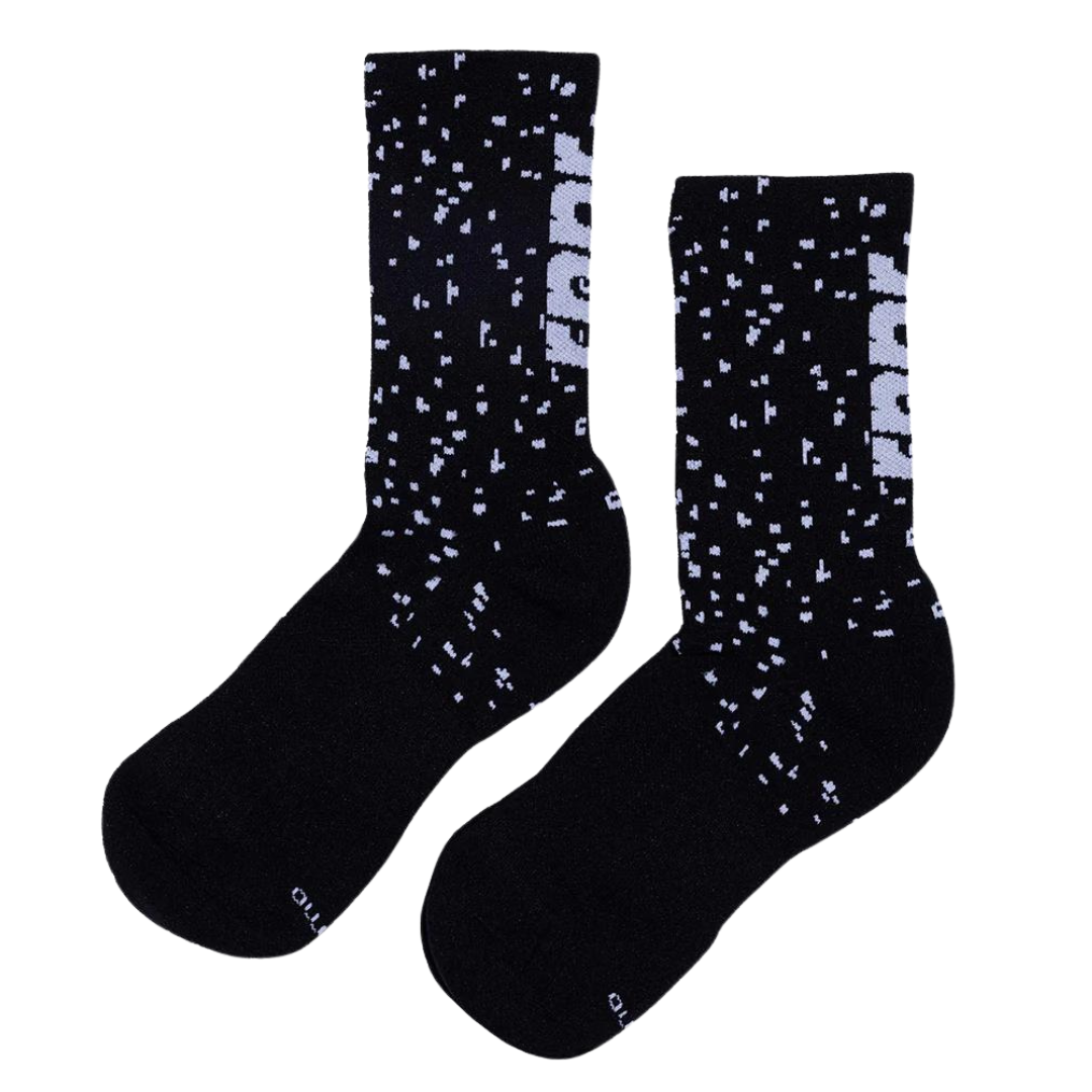 RNNR - Marathon Crew Sock - Cadence Black