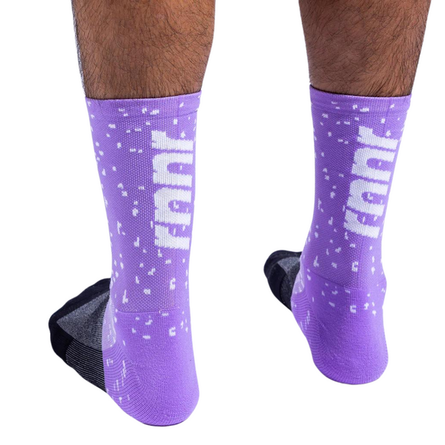 RNNR - Marathon Crew Sock - Cadence Purple - Lifestyle