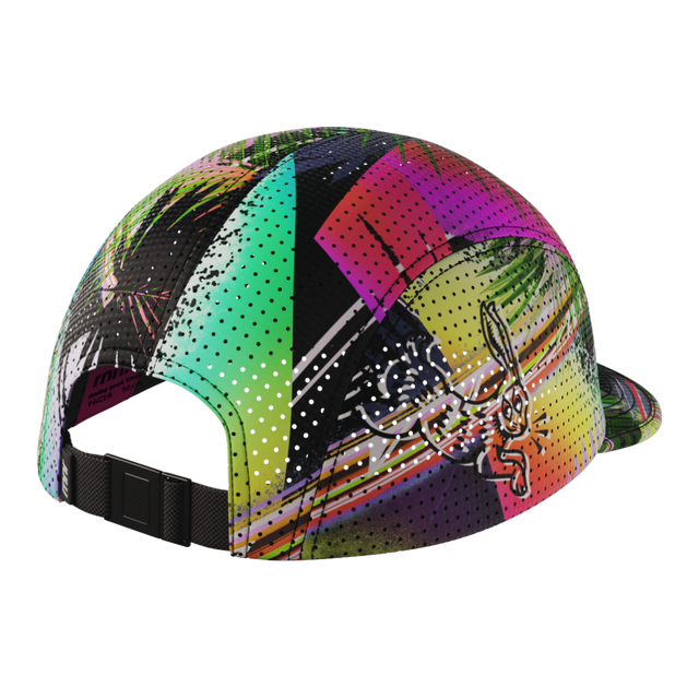 RNNR - Pacer Hat - Neon Jungle (Back)