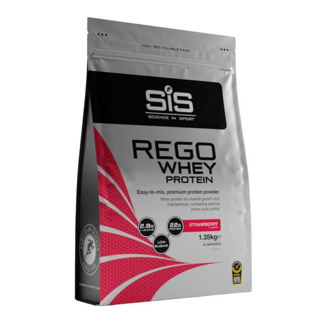Science In Sport (SIS) - Rego Whey Protein 1.35kg - Strawberry