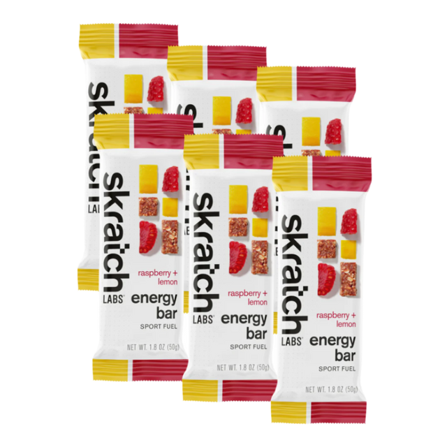 Skratch Labs - Energy Bars - Raspberry & Lemon - 6 Pack