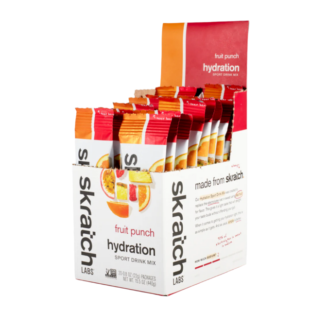 Skratch Labs - Sport Hydration Drink Mix - Fruit Punch - Box