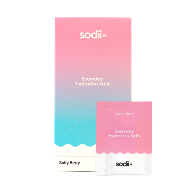 Sodii - Everyday Hydration Salts - Sachet - Salty Berry - Hasta Certified