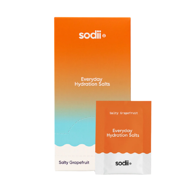 Sodii - Everyday Hydration Salts - Sachet - Salty Grapefruit - Hasta Certified