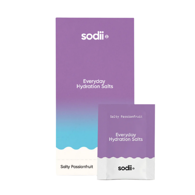 Sodii - Everyday Hydration Salts - Sachet - Salty Passionfruit - Hasta Certified