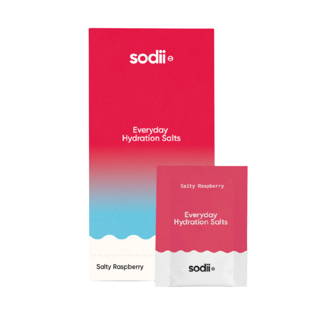 Sodii - Everyday Hydration Salts - Sachet - Salty Raspberry - Hasta Certified