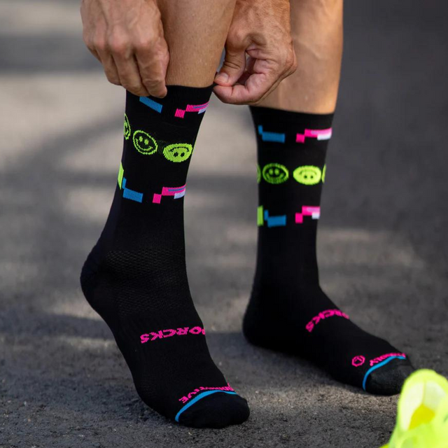 Sporcks - Running Sock - 80's Night Black - Lifestyle