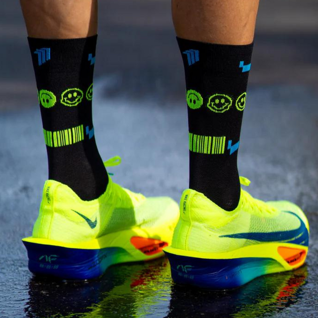 Sporcks - Running Sock - 80's Night Black - Lifestyle2