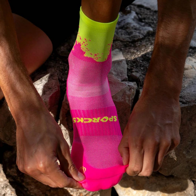 Sporcks - Run Ultralight Sock - Splash Pink (alt2)