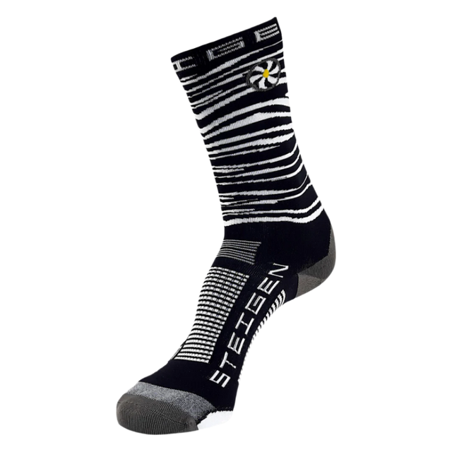 Steigen - Three Quarter Length Running Socks - Zebra