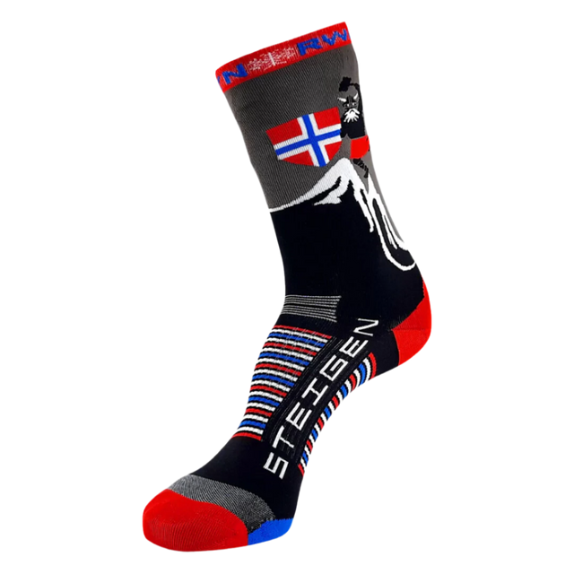 Steigen - Three Quarter Length Running Socks - Norway