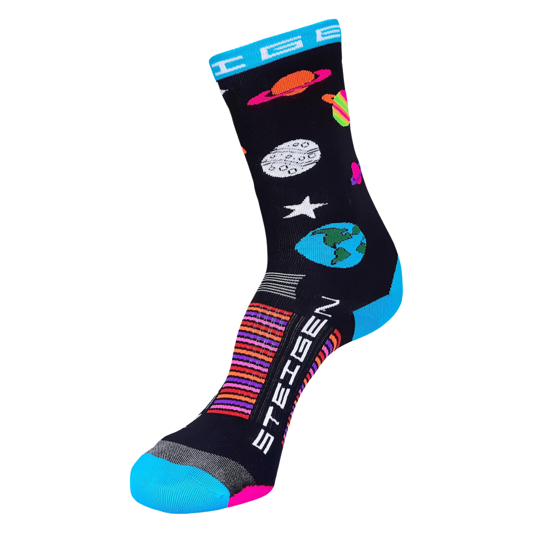 Steigen - Three Quarter Length Running Socks - Solar System