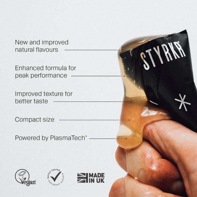 Styrkr - Energy Gels - Gel30 Dual-Carb - Info