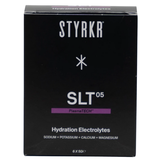 Styrkr - SLT05 Quad-Blend Electrolyte Powder Sachets - Raspberry - Box of 6