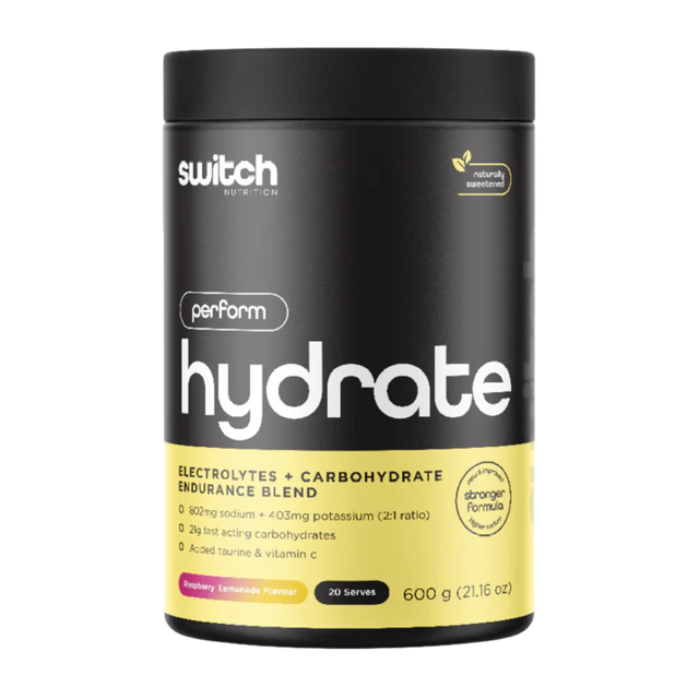 Switch Nutrition - Hydrate Perform - Raspberry Lemonade