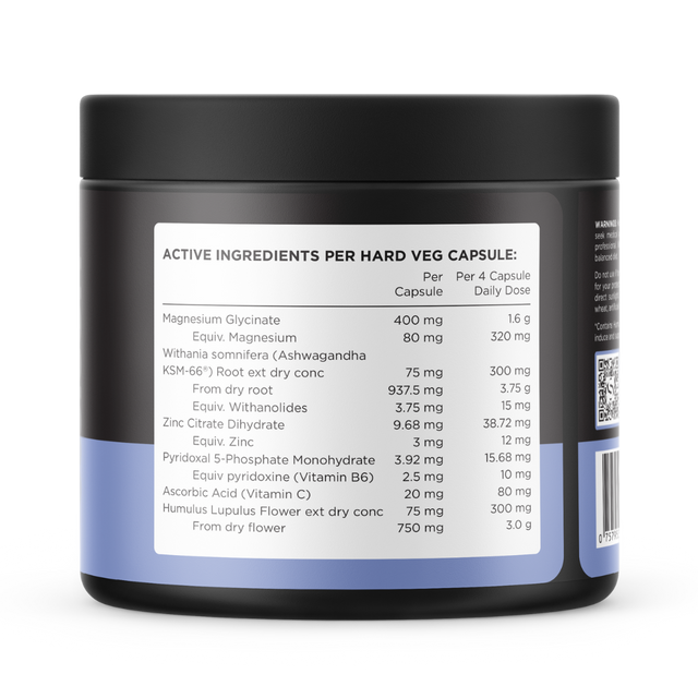 Switch Nutrition - Sleep+ Capsules - Back