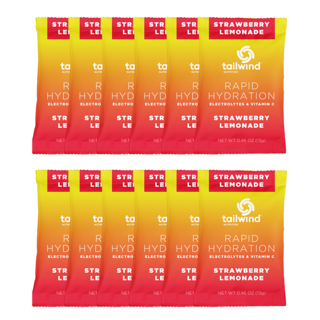 Tailwind Nutrition - Rapid Hydration - Strawberry Lemonade - Pack of 12