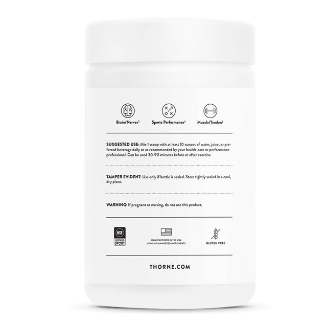 Thorne - Creatine + BCAAs (Back)