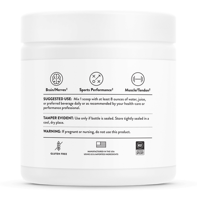 Thorne - Creatine + Alpha GPC (Back)