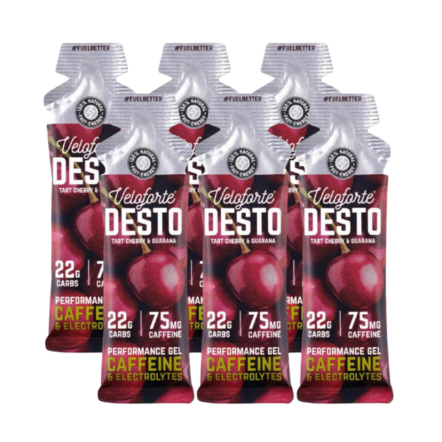 Veloforte Desto Energy Gel six-pack