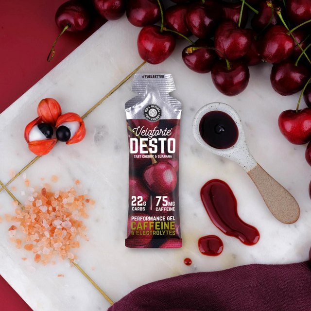 Veloforte - Energy Gels - Desto (Cherry & Guarana) (with caffeine)