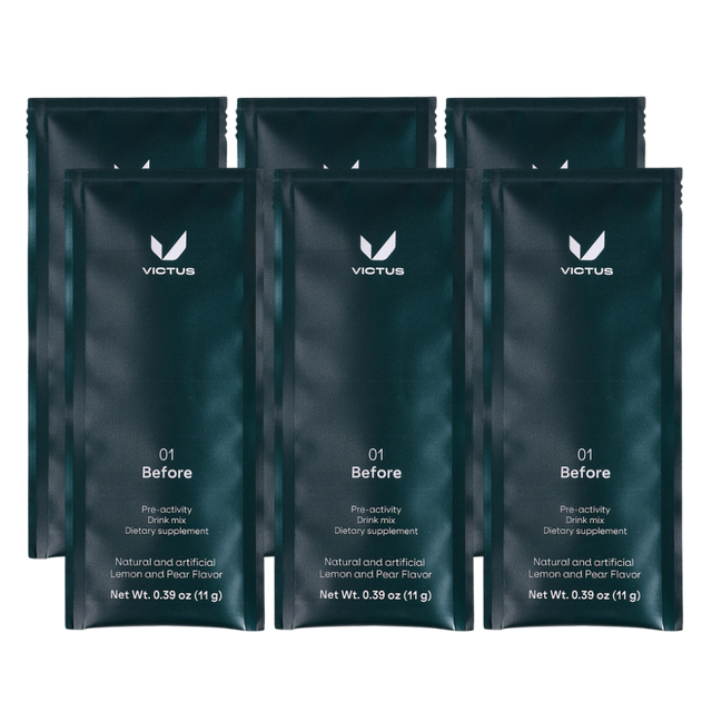 Victus - 01 Before Drink Mix - Lemon & Pear - Pack of 6