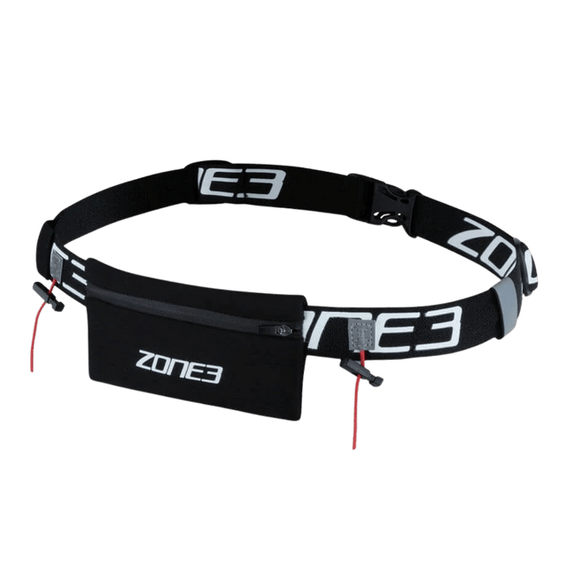Zone3 - Racebelt Lycra Pouch - Black - Aid Station