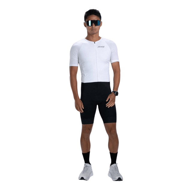 Zoot - Mens Core Tri Aero FZ Racesuit - White - Aid Station